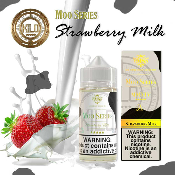 MOO Series - Strawberry Milk 100 ML ( 3 MG )